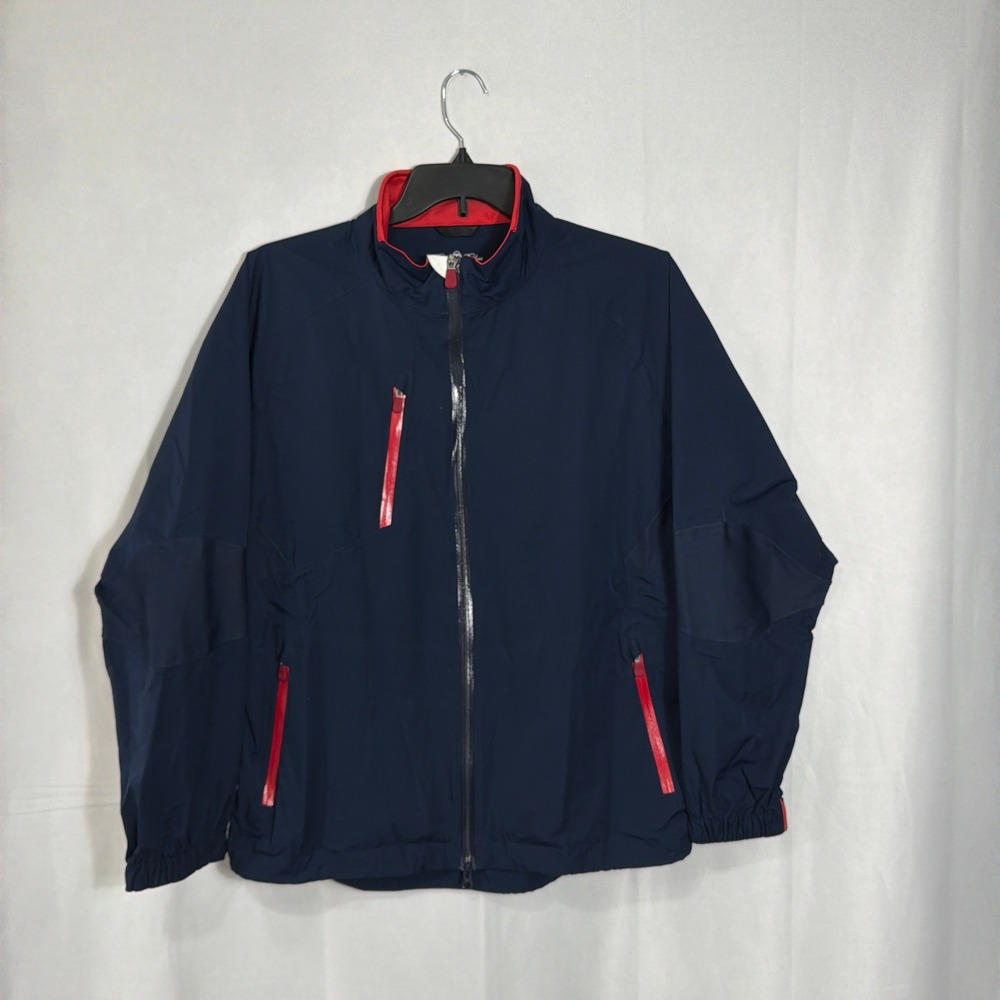 Brooks Brothers Jacket Pro Sport Zero Restriction L Full Zip Golf Navy Blue Men